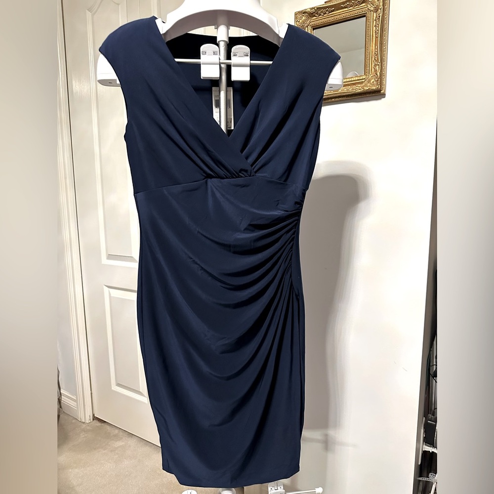 Flattering Ralph Lauren, Blue Dress